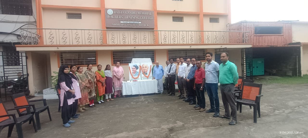 Birth celebration of Sardar Ballabh Bhai Patel,and Death anniversary of Mrs. Indira Gandhi