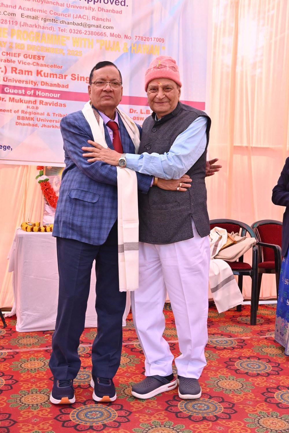 \"Orientation cum Welcome Programme\" with Puja and Hawan of M.Ed., B.Ed. & D.El.Ed. 2025-27 Session